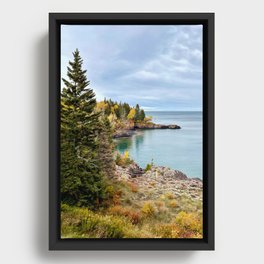 North Shore-Tofte, Minnesota Framed Canvas