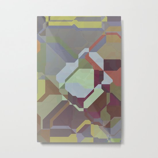 Digital Puzzle Metal Print