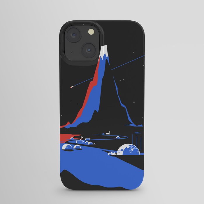 Asteroid Fly By iPhone Case