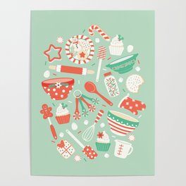 Christmas Baking Poster