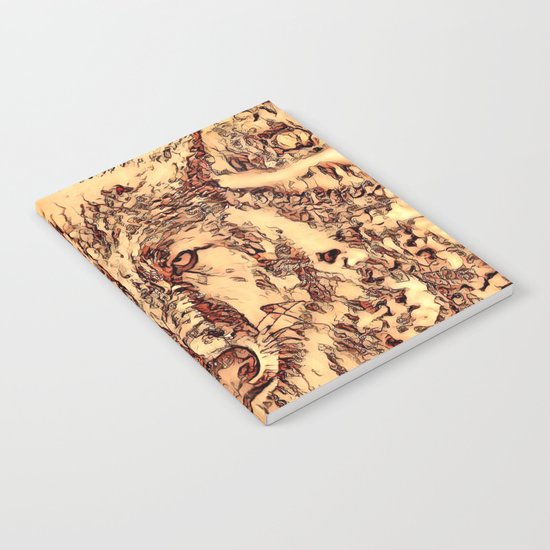 Animal ArtStudio - amazing Wolf Notebook