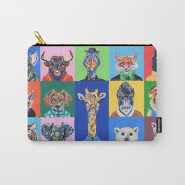 Collage animales Carry-All Pouch