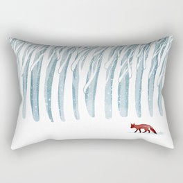 Winter Storm Rectangular Pillow