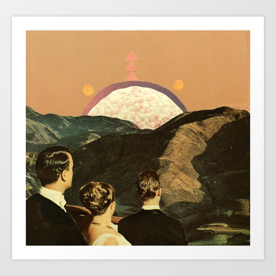early reports indicate the sightings were faked Art Print