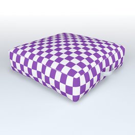 Checkered Checker Board Outdoor Floor Cushion