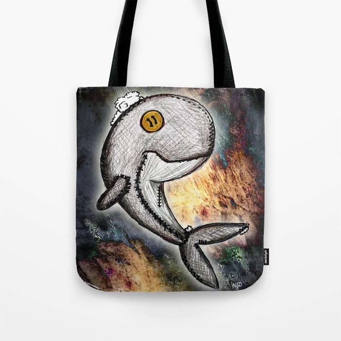 Woody the Whale Tote Bag