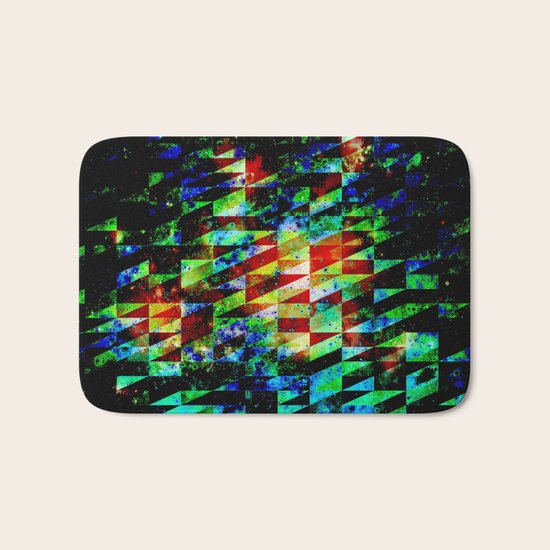 GLITCHES Bath Mat