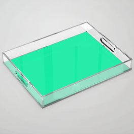 Green Gelatin Acrylic Tray