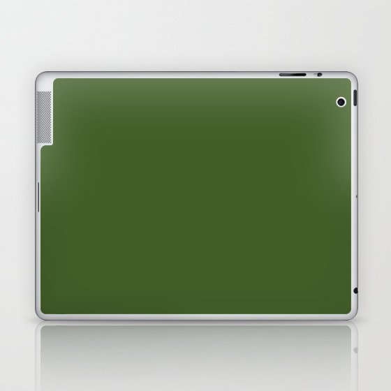 Obscure Olive Laptop & iPad Skin