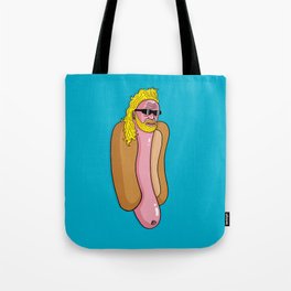 Hotdog the Bounty Hunter Tote Bag