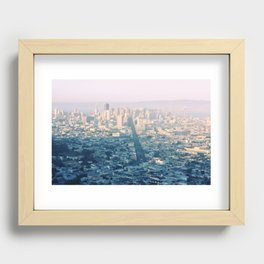 San-Francisco city Recessed Framed Print