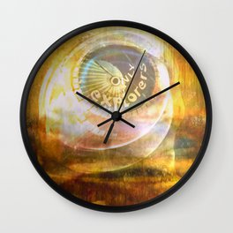 EXPLORERS ONLY / The Biggest Spatial Eye / 26-08-16 Wall Clock