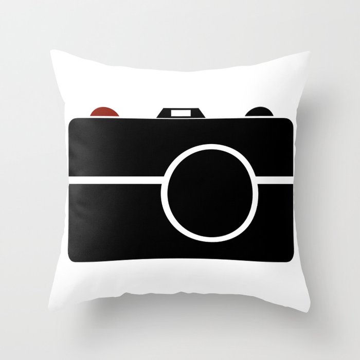 Snapped Throw Pillow