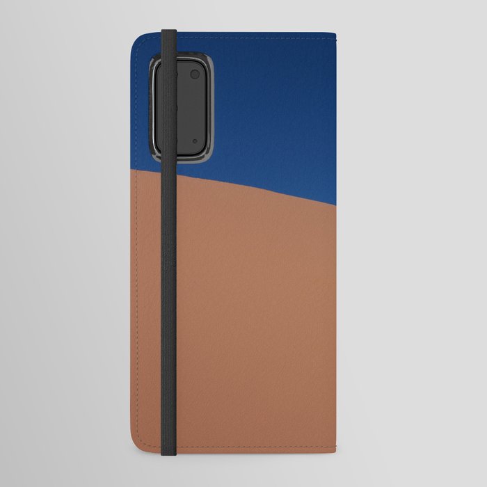Minimalistic Sand Dunes Android Wallet Case