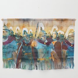 Roman legion in battle Wall Hanging