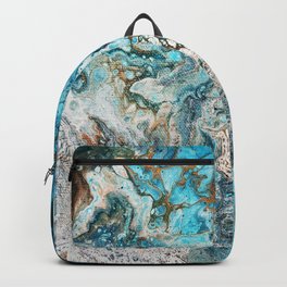 Lovely blues  Backpack | Colorful, Pour, Water, Colors, Poured, Acrylic, Blue, Painting, Abstract, Fluid 