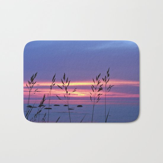 Simplicity by the Sea Bath Mat