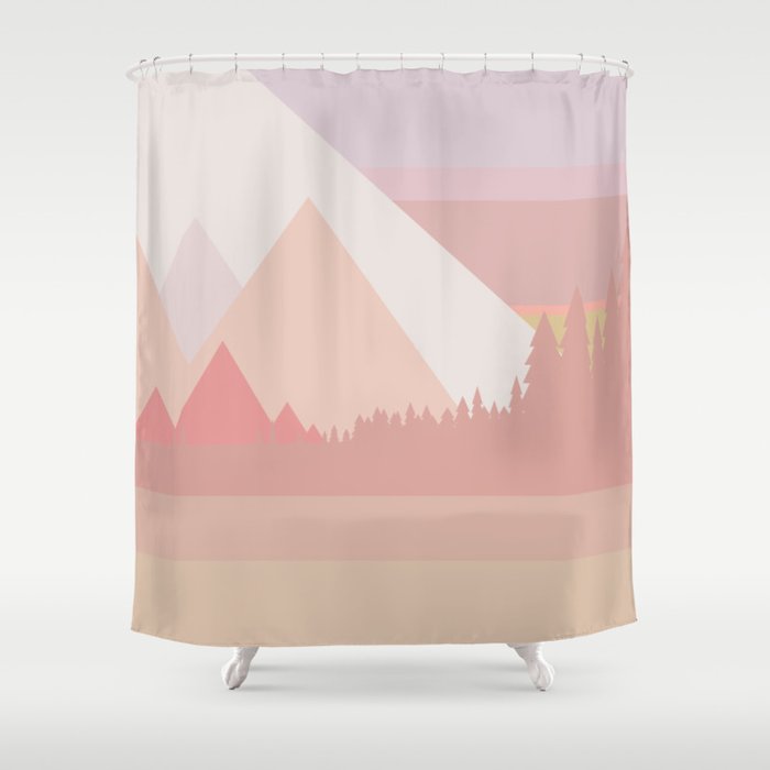 Long ride home Shower Curtain