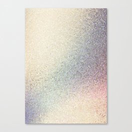 Decorative Iridescent Glitter Canvas Print
