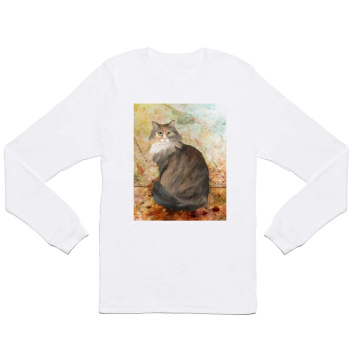 Maine coon cat Long Sleeve T Shirt