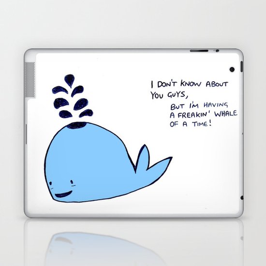 Whale Laptop & iPad Skin