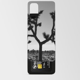 Joshua tree in black and white by ValerieAmber @valerieamberch Android Card Case