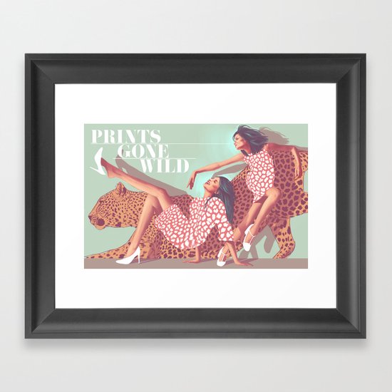 Prints Gone Wild Framed Art Print