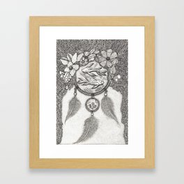Catch Your dreams Framed Art Print