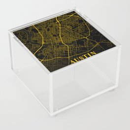 Austin map Acrylic Box