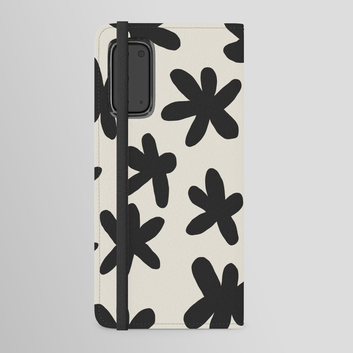Flower Power Print Android Wallet Case
