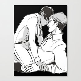 Erwin and Rivaille Canvas Print