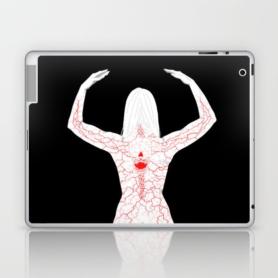 Skull Spine Laptop & iPad Skin