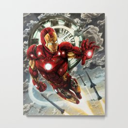 Iron Man Metal Print