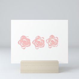 celery roses Mini Art Print