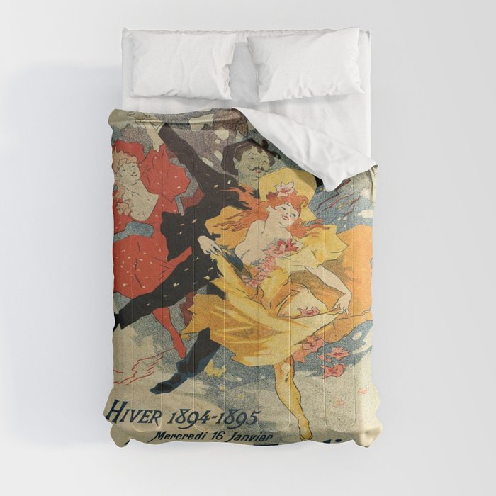 Vintage poster - Redoute des Etudiants Comforter