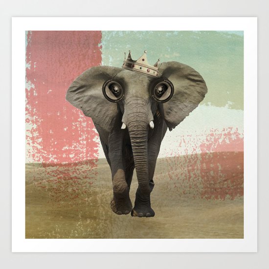 king baba Art Print