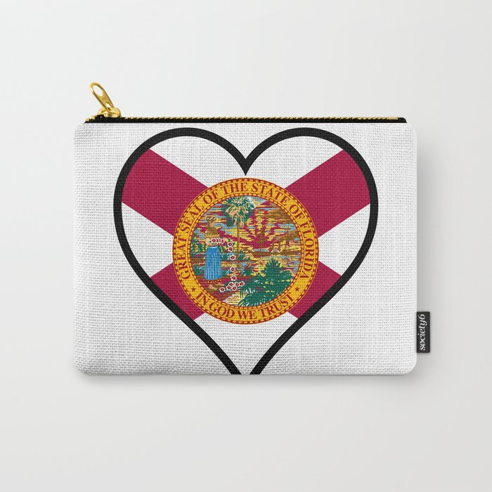 Love Florida Carry-All Pouch