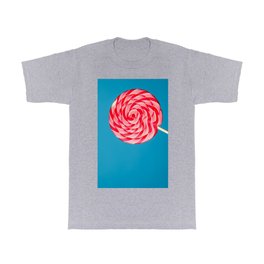 Delicious Retro Candy Lollipop T Shirt | Candyshop, Retrocandy, Whimsical, Graphicdesign, Vintage, Candy, Candystore, Retro, Blue, Pinklollipop 
