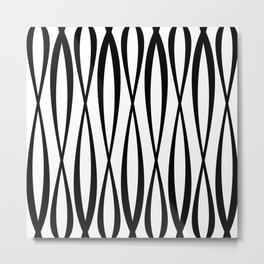 Background of seamless geometric pattern Metal Print