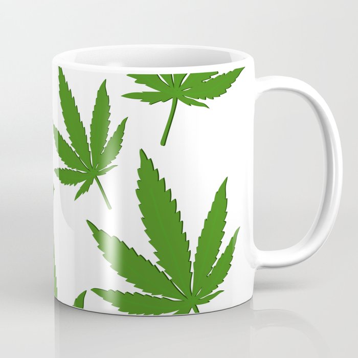 Weed Leaf Coffee Mug