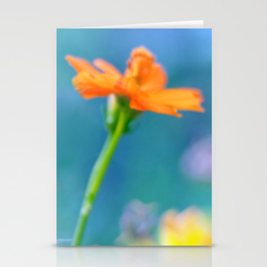 Ginger Dahlias - why not 53 Stationery Cards