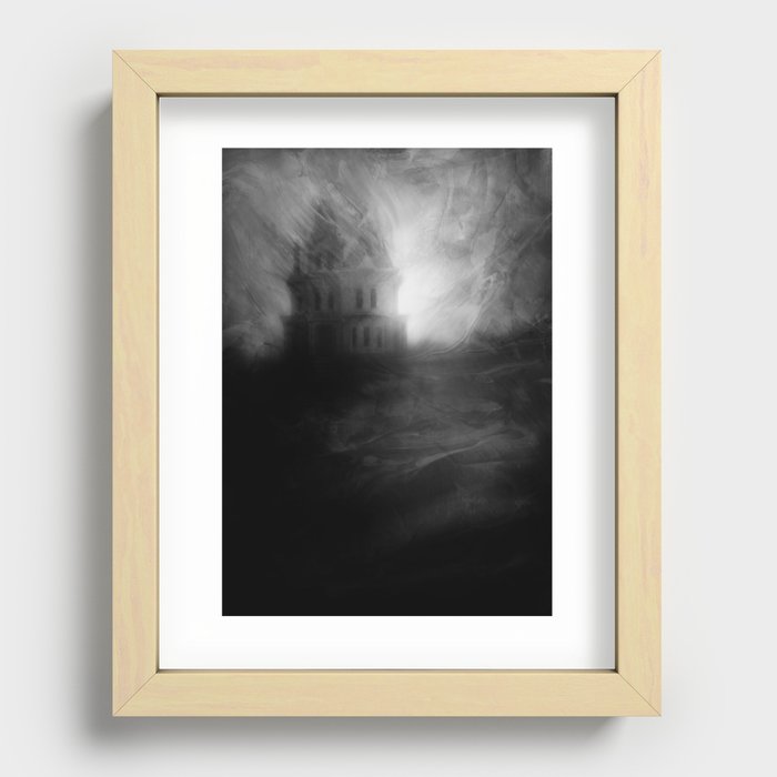 Haunted House // Distant Memories Recessed Framed Print