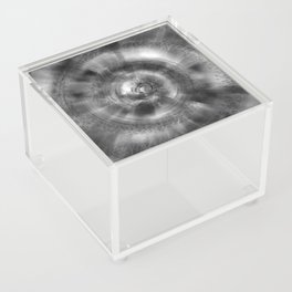 Sound - 36 (spiral of time abstract) Acrylic Box