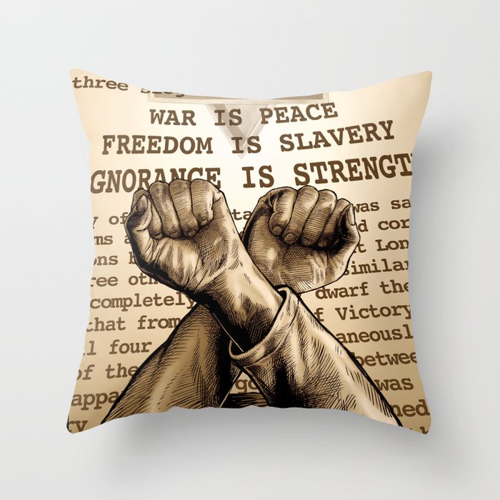 Big Brother Insoc Throw Pillow by matlocktheartist Society6
