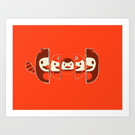 Mario-shka Art Print
