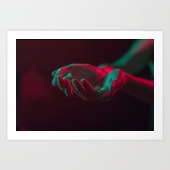 Hands 2 Art Print
