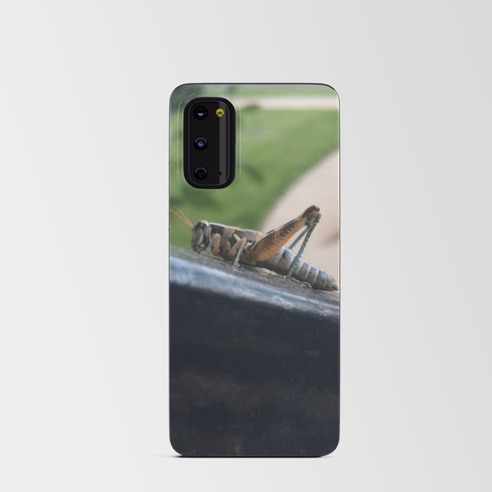Grasshopper on a Rail Android Card Case