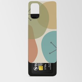 Mid Century Modern Abstract Art Rocks Android Card Case