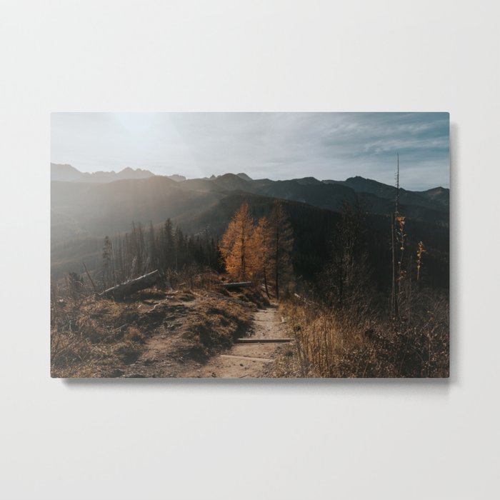 Autumn Hike - Landscape and Nature Photography Metal Print