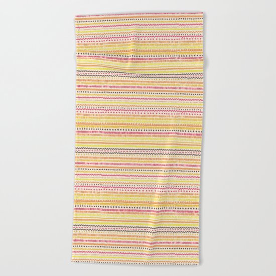 Summer Pattern Beach Towel